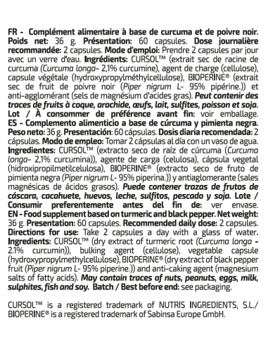 Turmeric Curcumin + Bioperine®
