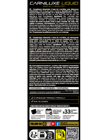 l carnitina antes o despues de entrenar Carniluxe - líquida Glow from within ✨ Max Amp_  60A Size:200 µg