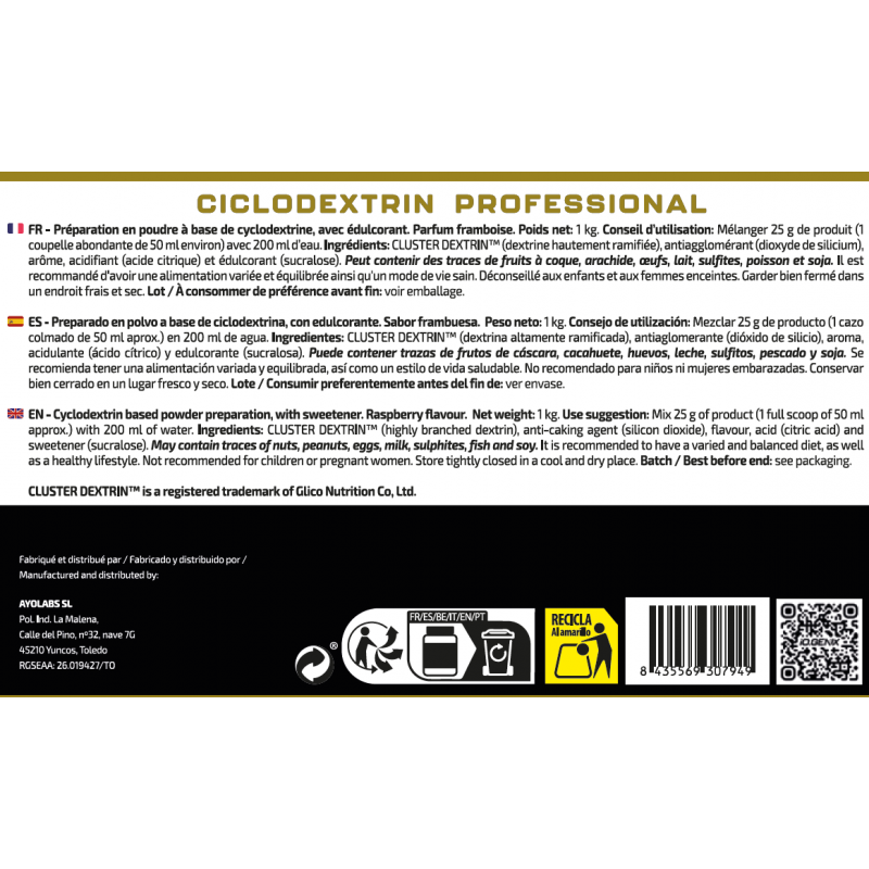CICLODEXTRIN PROFESSIONAL 2