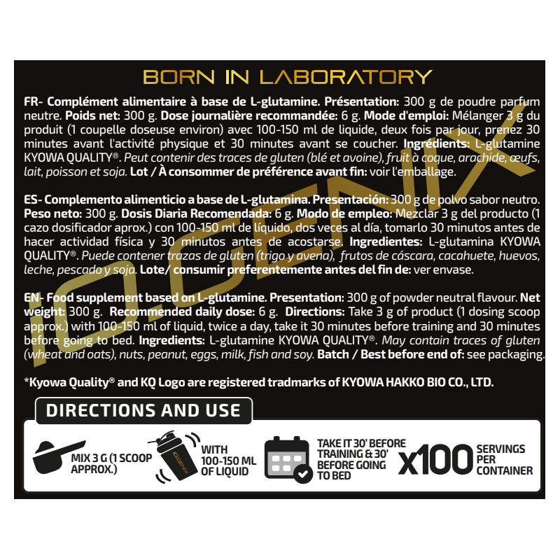PURE GLUTAMINE KYOWA 300 G 2