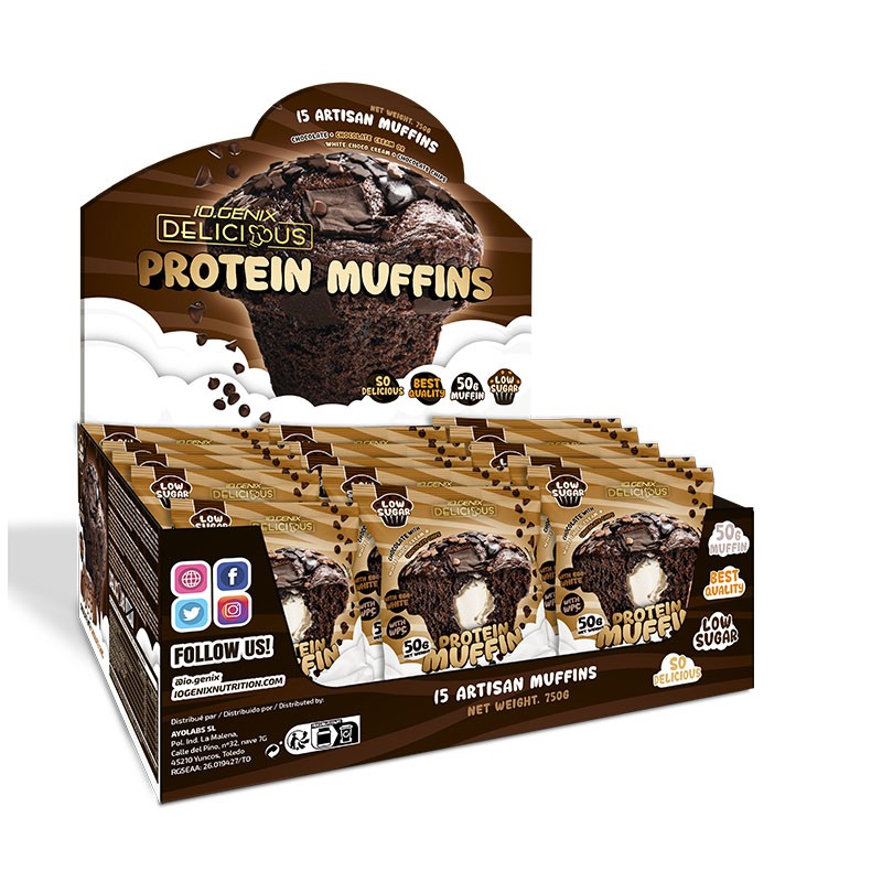 PROTEIN MUFFINS (15  UDS)