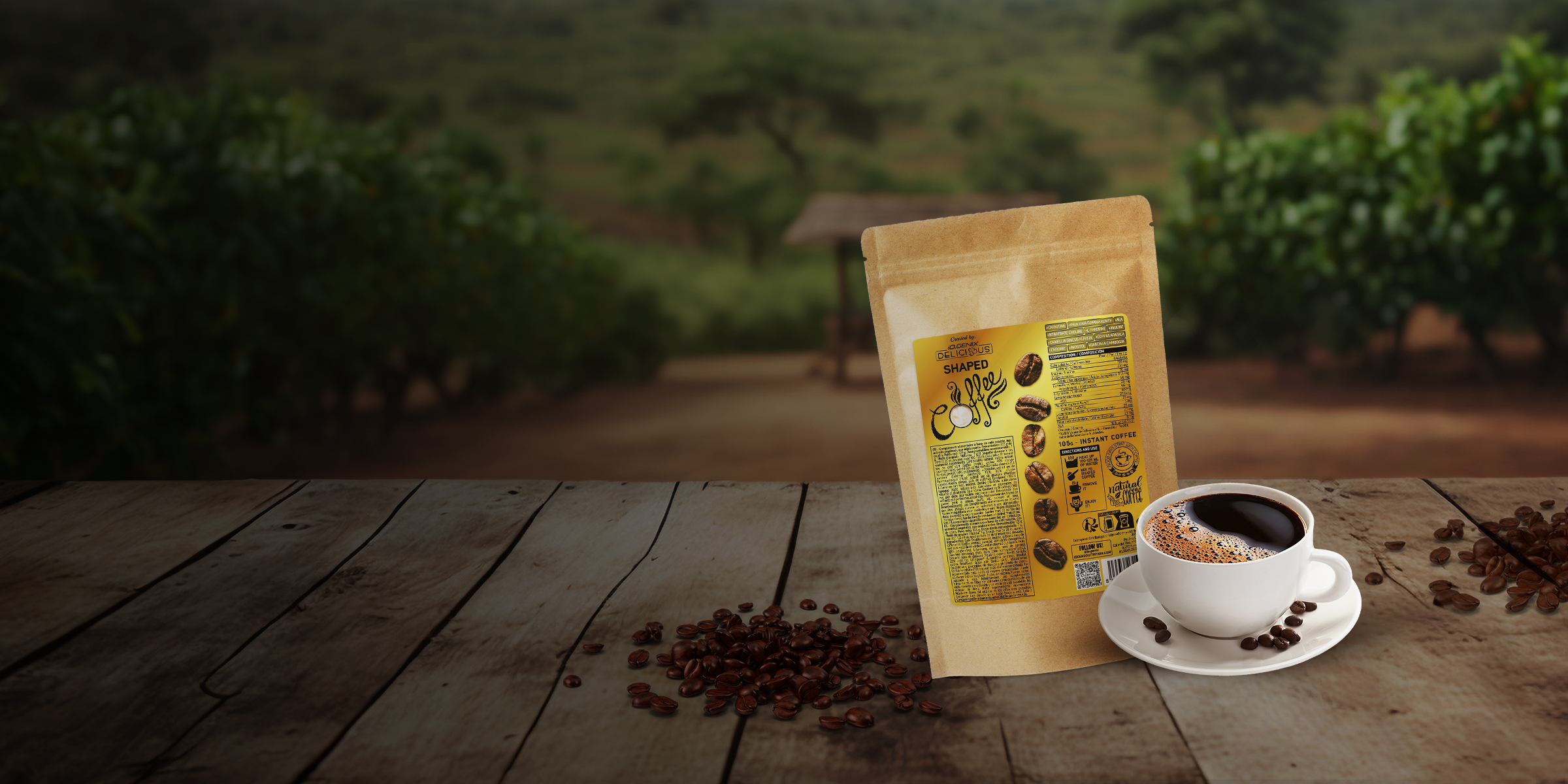 Shaped Coffee, el café instantáneo con más beneficios