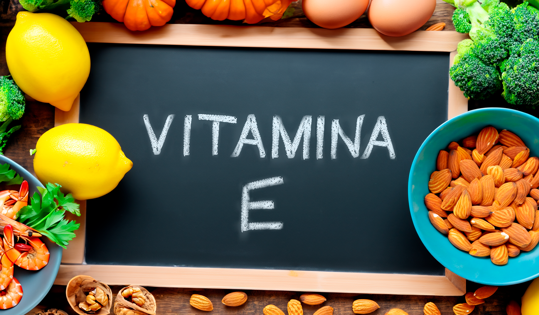 Vitamina E, propiedades antioxidantes y dónde encontrarla