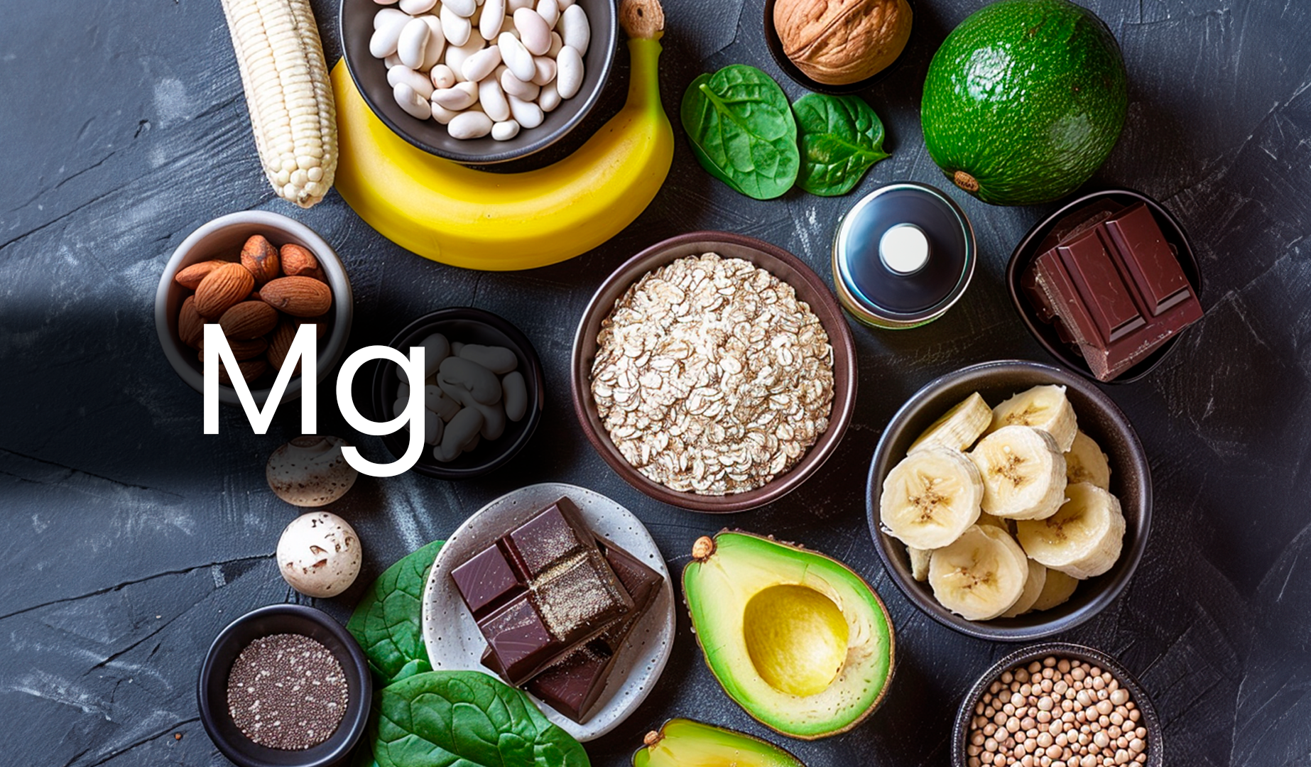 Alimentos con magnesio ¿Dónde encontrarlo?
