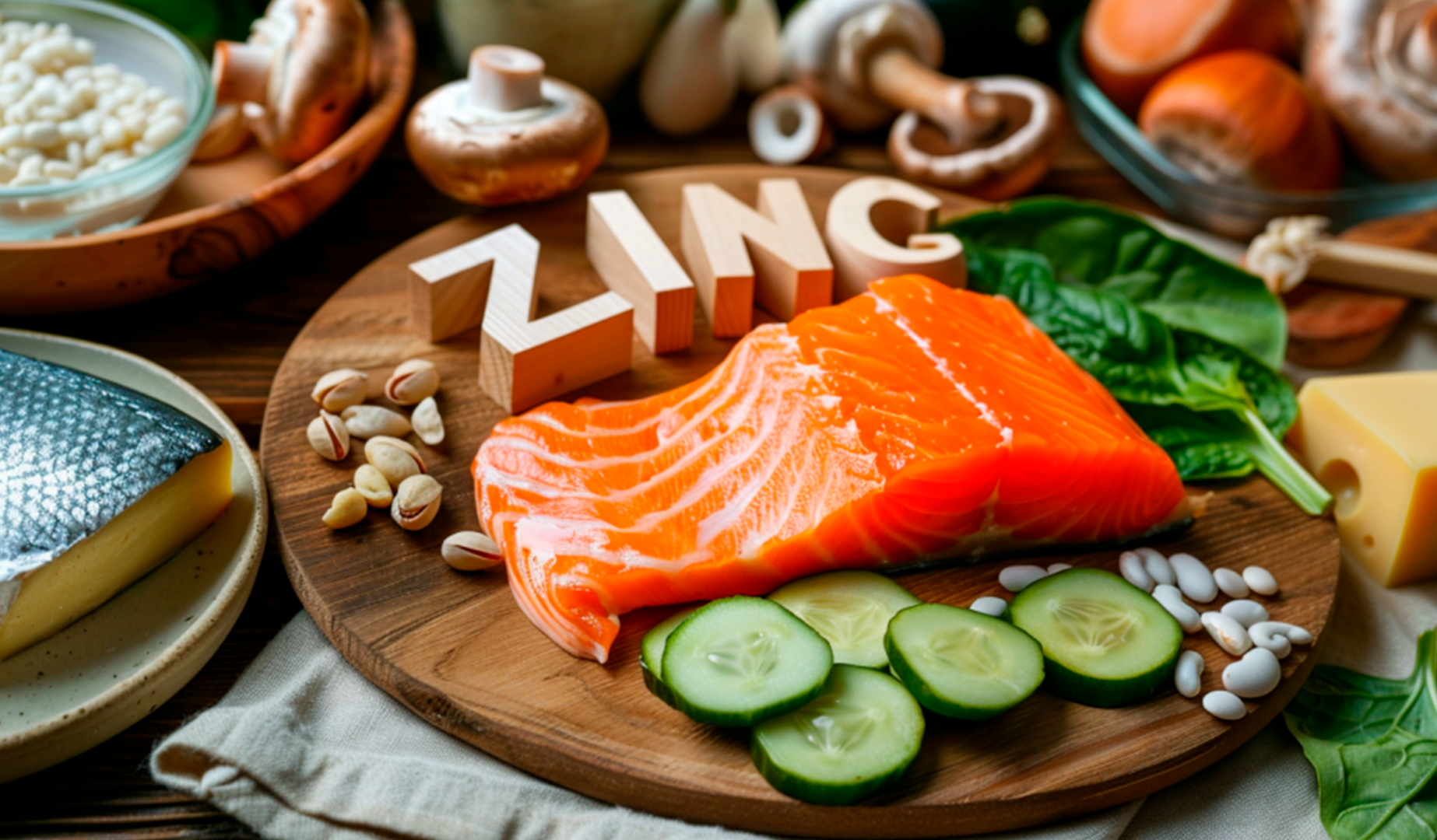 Zinc, beneficios y dónde encontrarlo