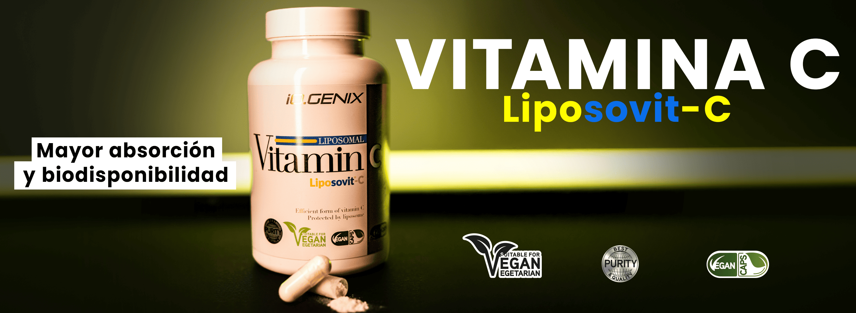 Vitamina C Liposomada. Mayor absorción y eficacia