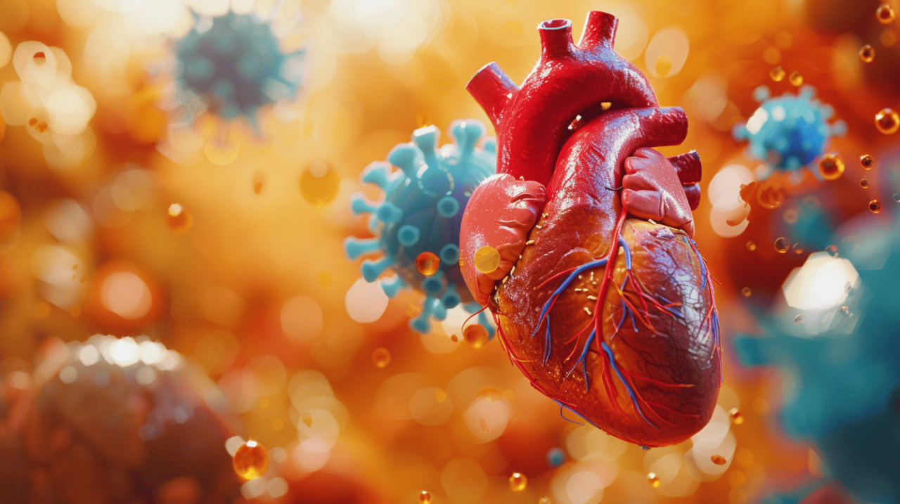 corazón-humano-en-3D-con-lipoproteína-a-alta-y-riesgo-cardiovascular