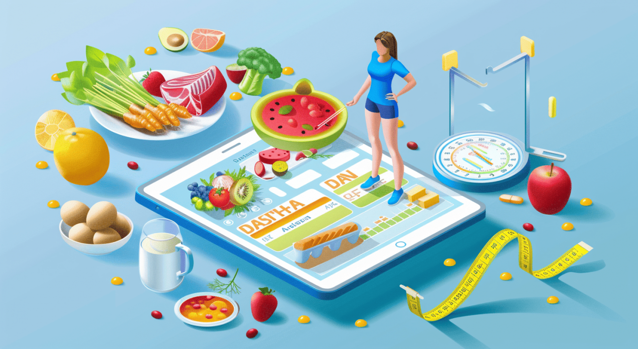 ilustracion-digital-calculadora-de-macros-con-alimentos-saludables