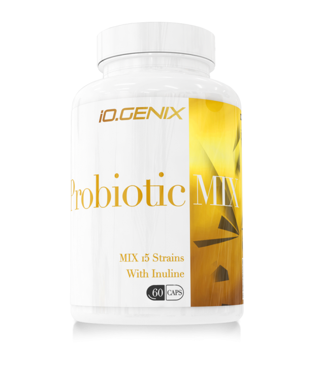 Suplemento probiótico iO.GENIX Probiotic Mix para el cuidado de la flora intestinal