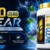 Banner de ISO ZERO CLEAR de iO.GENIX con el producto en primer plano y un diseño visual centrado en un aislado de proteína de suero con textura ligera y refrescante
