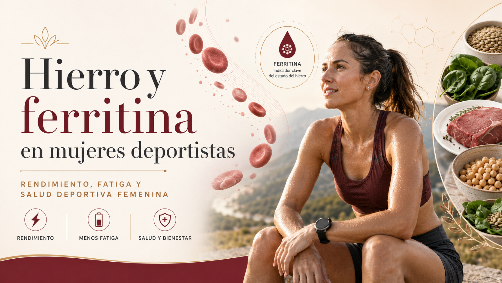Hierro y ferritina en mujeres deportistas