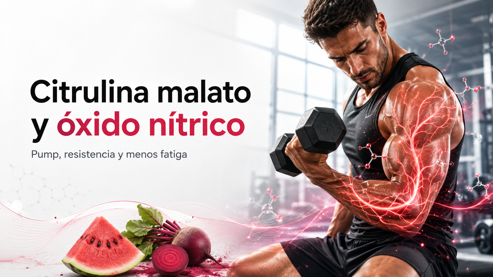 Citrulina malato y óxido nítrico: guía pre-entreno